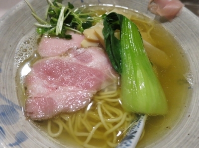 「汐そば　　750円」@麺処 きなりの写真