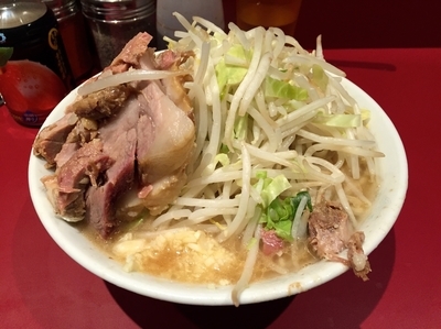 「小ラーメン・ニンニク」@ラーメン二郎 荻窪店の写真