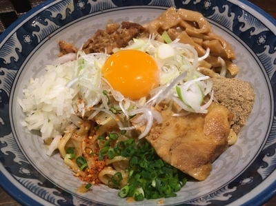 「汁なしそば800円」@麺や 蒼 AOIの写真