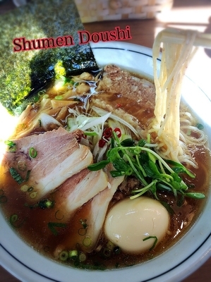 「極醤油SOBA¥950」@麺家 Shumen Doushiの写真