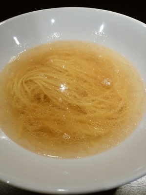 「至高の「塩」かけそば～房総の恵み～1,000円」@志奈そば 田なか Secondの写真