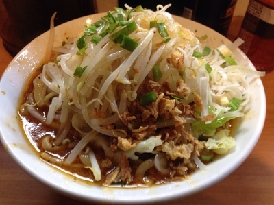 「「限定」味噌混ぜそば + カラメ」@豚星。の写真