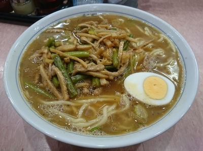 「【限定】にんにくラーメン(ﾗｰﾊﾟｽで50円引き)780円」@所沢大勝軒の写真