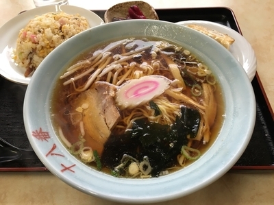 「ラーメンセット A  700円」@中華料理 十八番の写真