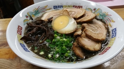 「熊本チャーシュー麺　硬め」@熊本らーめん 育元の写真