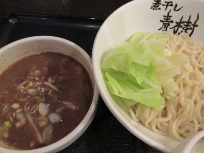 「煮干し味噌つけ麺（限定）　「850円」」@煮干しらーめん青樹 立川店の写真