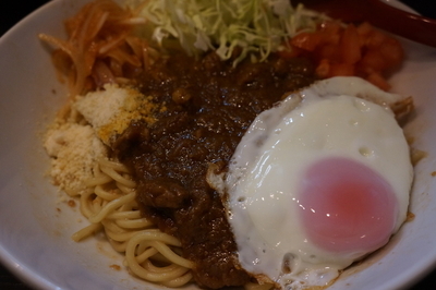 「キーマカレー（２日間限定）＋お供ライス」@麺処 夏海の写真