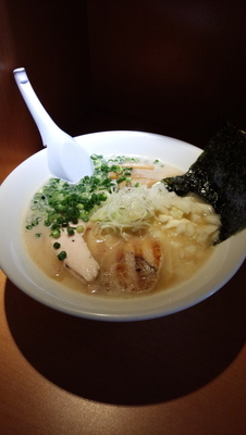 「魚介鶏白湯ラーメン」@麺屋 雷 鶏’sの写真