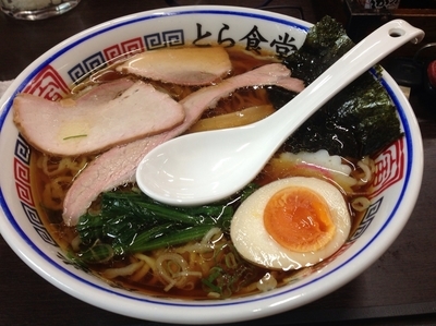 「中華そば」@とら食堂の写真