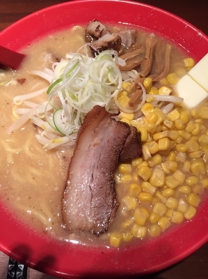 「北海道味噌バターコーン（大盛り）」@北海道恵比寿 南青山店の写真