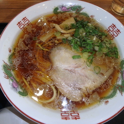 「ラーメンチャーハンセット(980円)」@福山サービスエリア 下り線 フードコートの写真