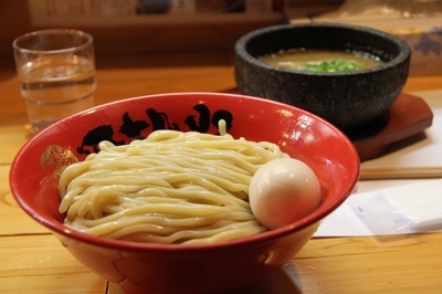 「伊勢海老のつけめん+味玉」@活龍 海老蟹専門 甲殻堂の写真