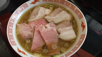 「ちゃーしゅーめん、塩」@松屋製麺所の写真