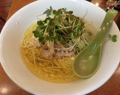 「塩SOBA」@麺屋 Hulu-luの写真