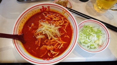 「北極ラーメン（￥830）+ねぎ（￥60）」@蒙古タンメン 中本 町田店の写真