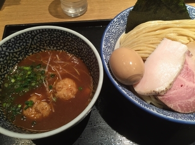 「特製濃厚魚介つけ麺＋大盛り」@麺屋 一燈の写真