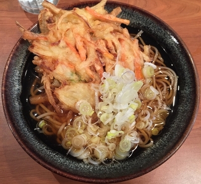 「天ぷらそば（￥400）」@浜そばの写真