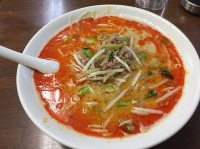 「ゴマ辛 タンタンメン 700円」@華萬の写真