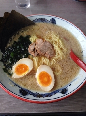 「ラーメン+煮卵」@ラーメンショップ 122号騎西店の写真