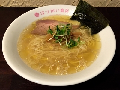 「しおそば」@中華そば専門 はつがい商店の写真