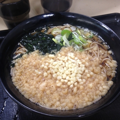 「たぬきそば」@名代 富士そば 市ヶ谷店の写真