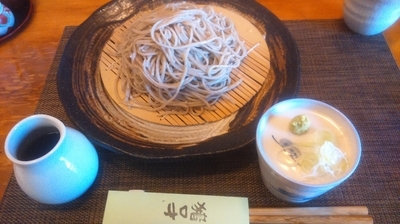 「[土日限定]粗挽き十割950円」@自家製粉手打蕎麦 猪口才の写真