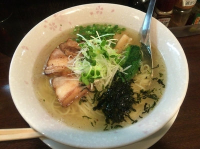 「塩ラーメン」@旬ダイニング 鶴田の写真