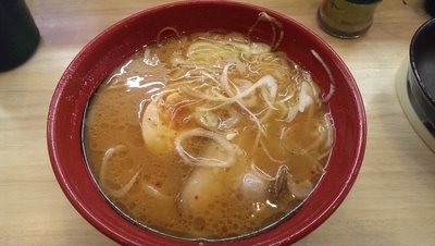 「濃厚辛味噌ラーメン」@無添くら寿司 川崎宿河原店の写真
