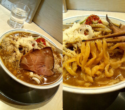 「『TOKYO味噌らーめん ハイカラ 大盛(￥920)』」@食堂 七彩の写真