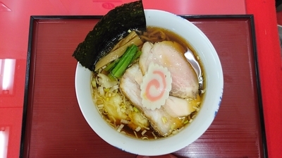 「醤油わんたん麺（￥1,050）」@飯田商店 湯河原本店の写真