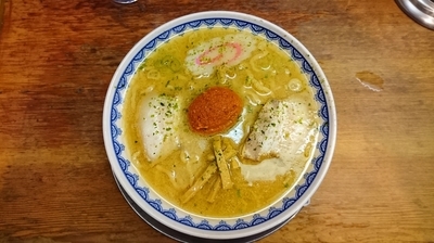 「赤湯からみそラーメン（￥870）」@龍上海 新横浜ラーメン博物館店の写真