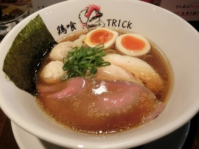 「特製鶏の醤油らーめん」@鶏喰～TRICK～の写真