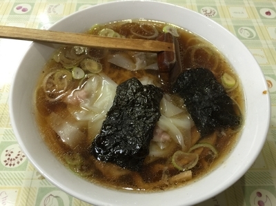 「ワンタンメン」@七福の写真