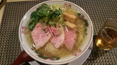 「煮干塩中華」@らーめん セアブラノ神 壬生本店の写真