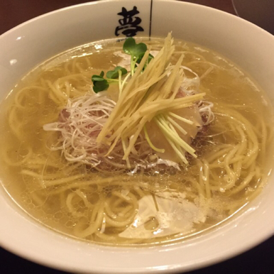 「玄界灘の真鯛塩そば」@彩色ラーメン きんせい総本家夢風の写真