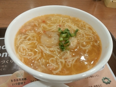 「香味海老湯麺486円」@ミスタードーナツ 高崎駅ビルショップの写真
