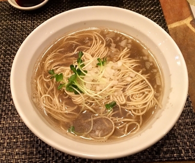 「煮干しそば(鯖&片口鰯) 素」@灰汁中華 丿貫の写真