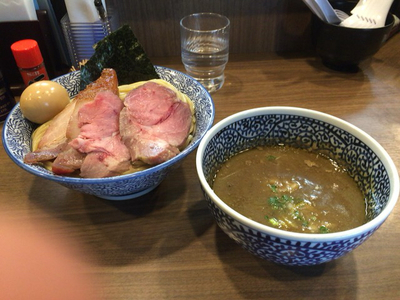 「極濃煮干しつけ麺」@煮干しつけ麺 宮元の写真