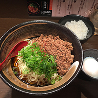 辛口味＋肉増し＋温泉玉子＋ご飯