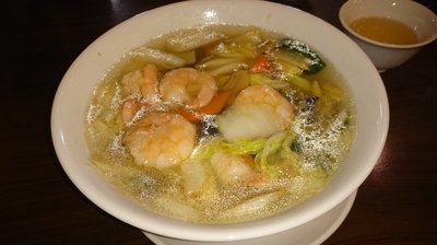 「えびそば(800円)」@青樺の写真