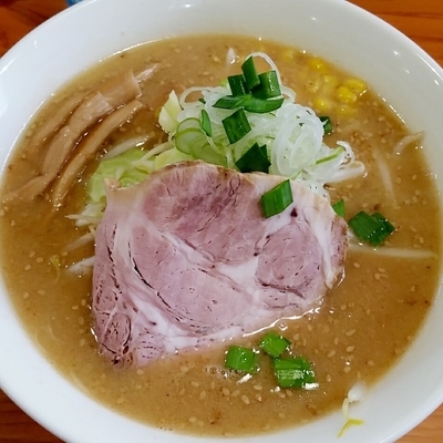 「【限定】味噌ラーメン　８００円」@麺 一直の写真