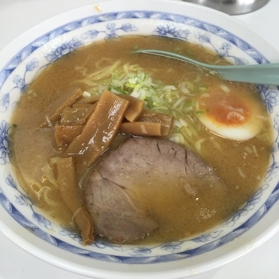 「味噌ラーメン（￥600）」@味のまりもの写真