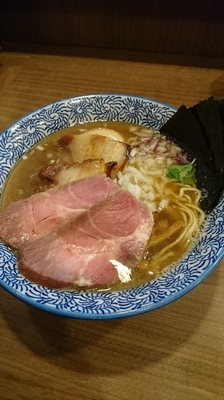 「特製極上濃厚煮干しそば(980円)」@煮干しつけ麺 宮元の写真