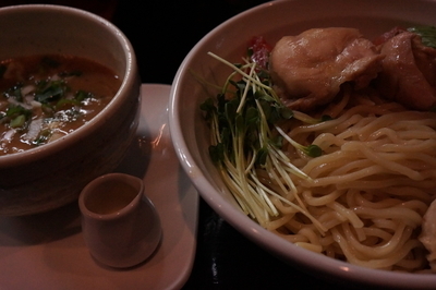 「鶏エスプレッソ仕込みのみそつけめん（中盛り無料）」@麺屋33の写真
