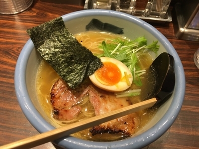「柚子塩ラーメン（淡麗）」@AFURI 横浜ジョイナス店の写真