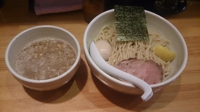 「塩つけめん味玉」@○心厨房の写真
