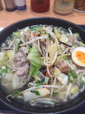 「野菜ラーメン大盛」@らーめん家 玄の写真