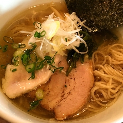 「鶏だしらーめん（塩）」@38 NOODLE KITCHENの写真