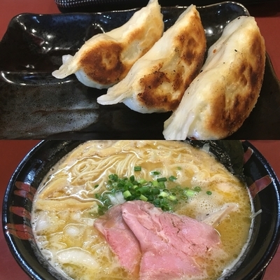 「濃厚鶏そば」@麺童 豊香の写真