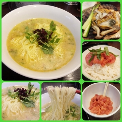 「【限定】潮ホタテ似星＋アソビ飯」@ラーメン愉悦処 似星の写真